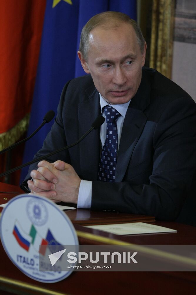 Russian Prime Minister Vladimir Putin
