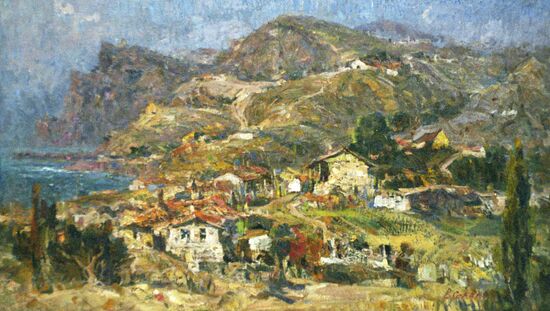 Painting by Vladimir Sokolov, reproduction