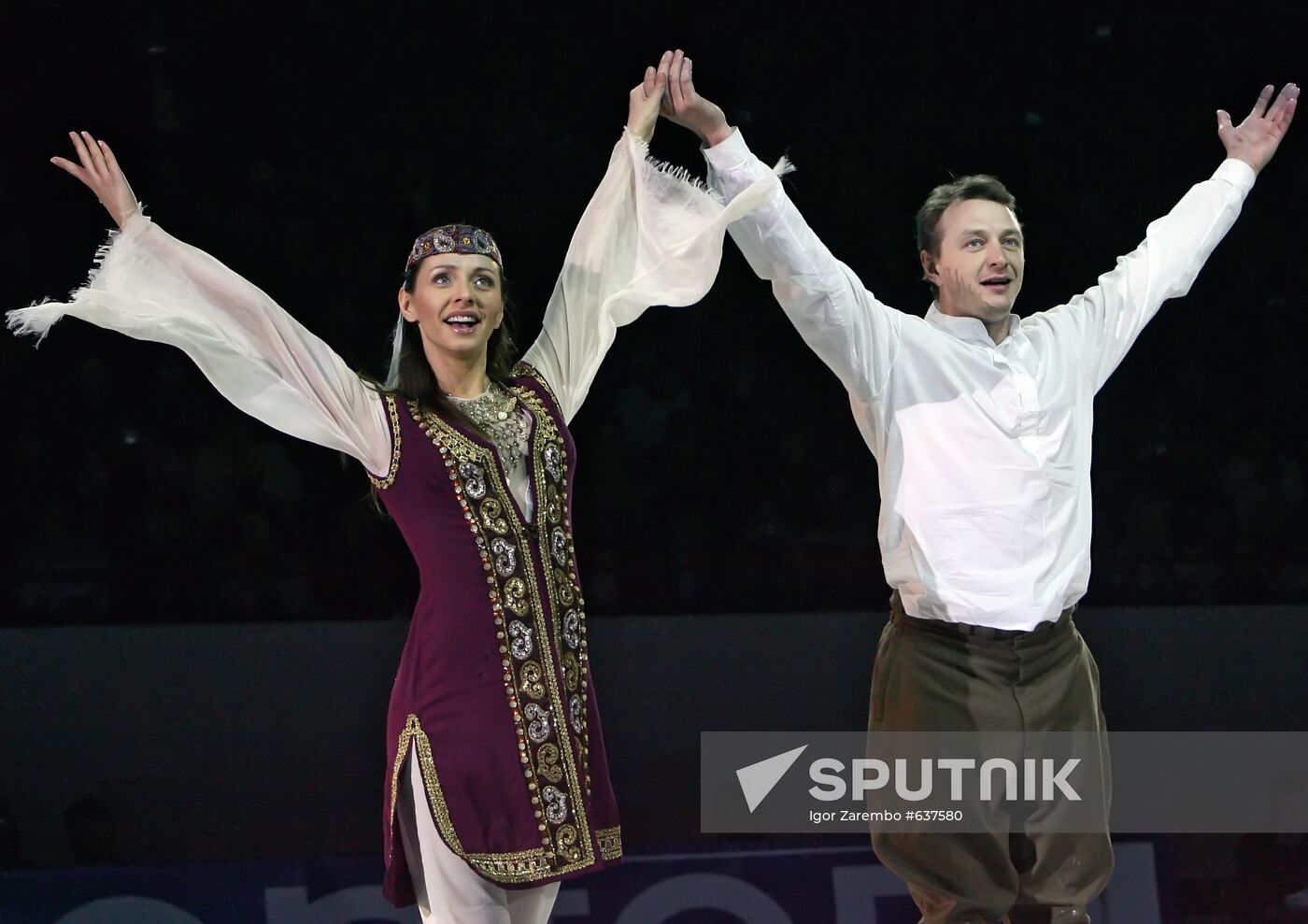 Tatyana Navka and Marat Basharov