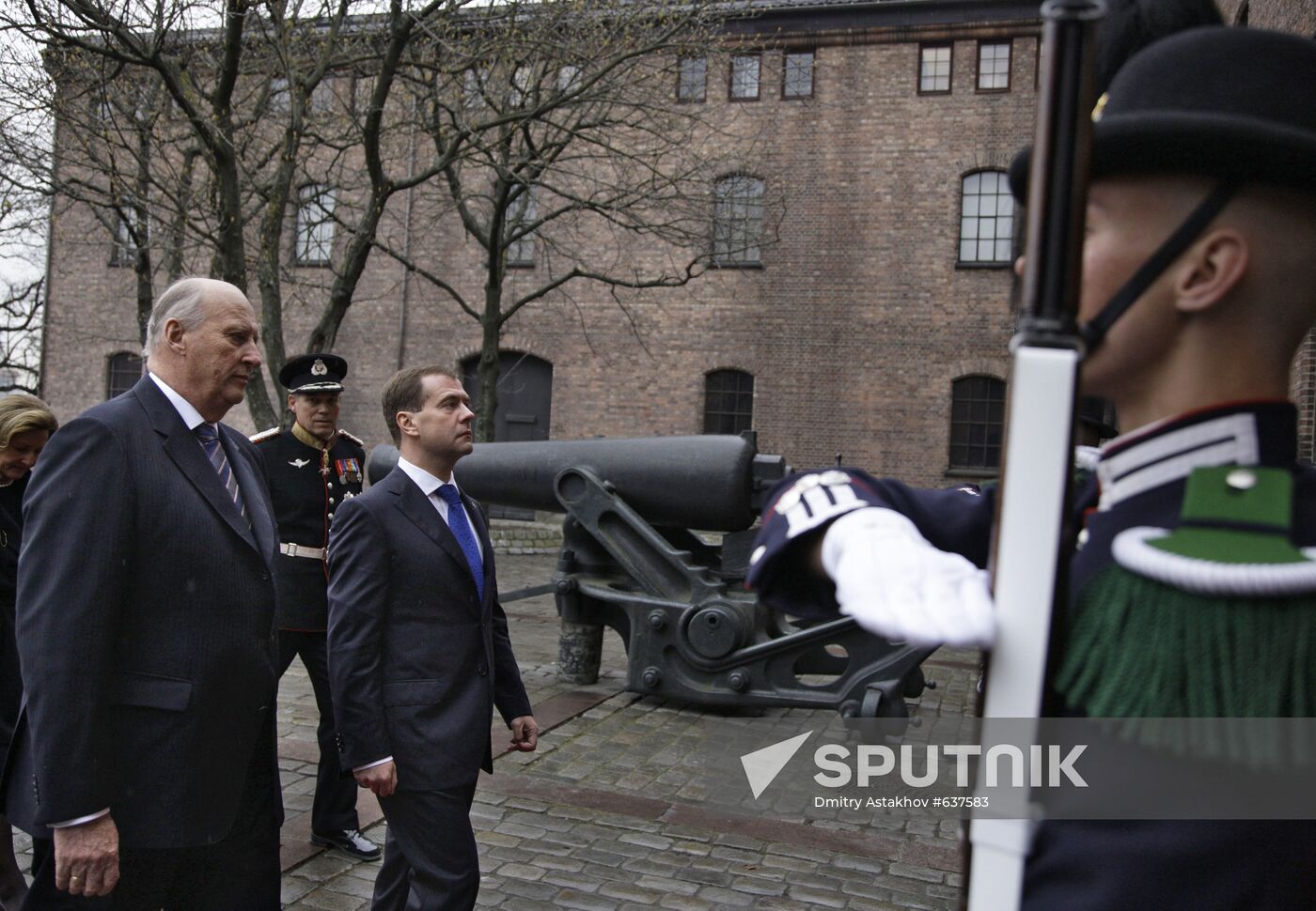 President Dmitry Medvedev visits Norway
