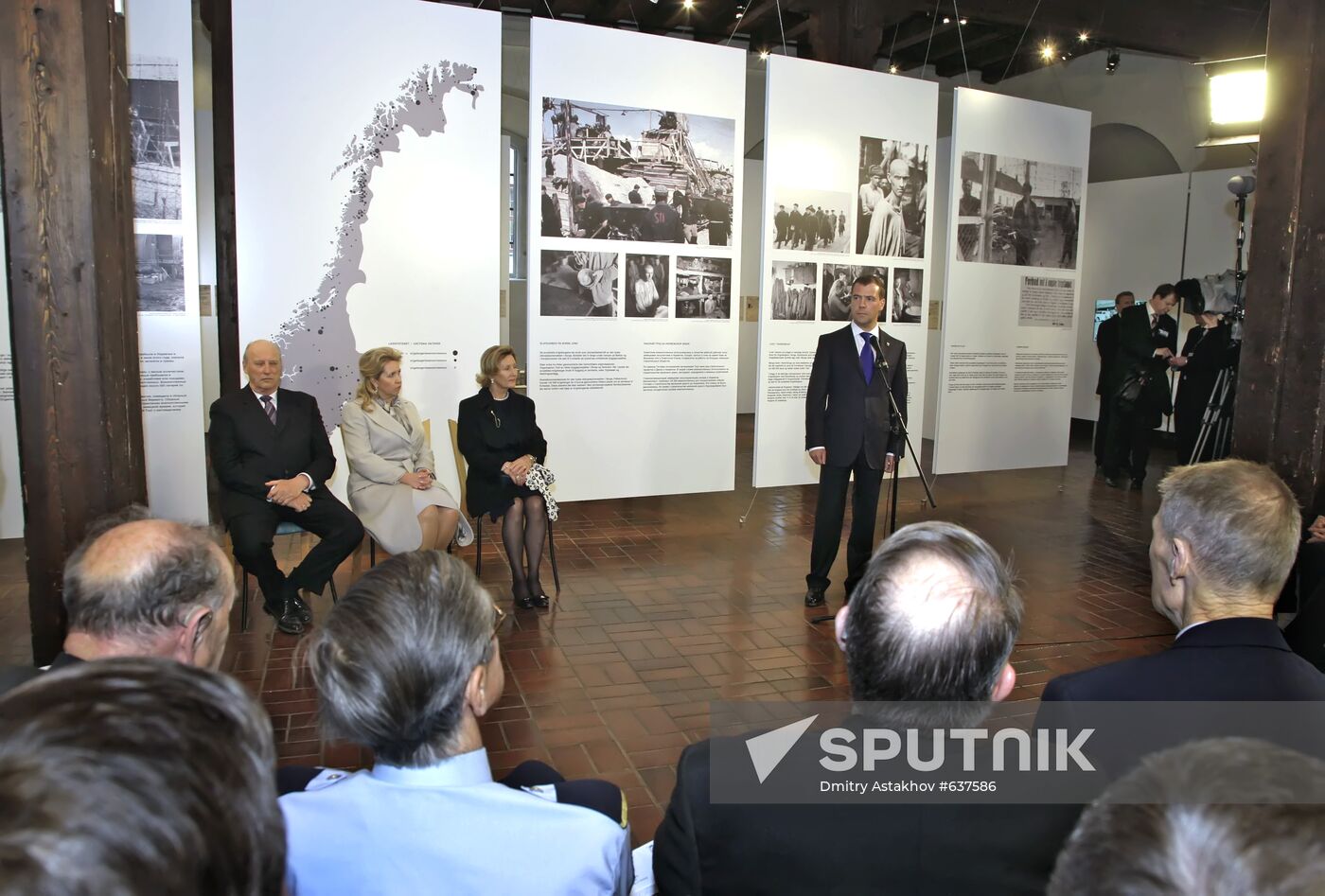 Dmitry Medvedev visits Norway