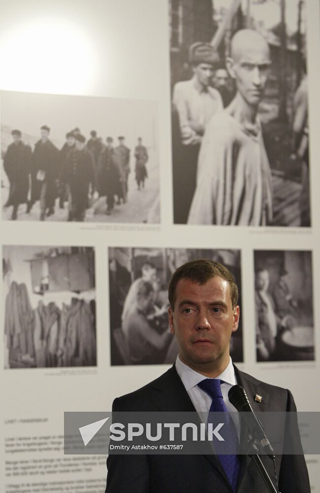 Dmitry Medvedev visits Norway