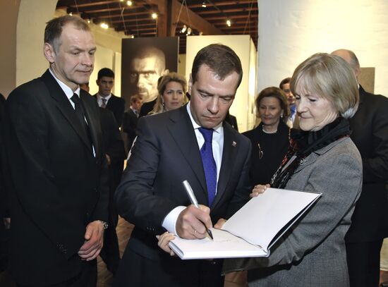 Dmitry Medvedev visits Norway