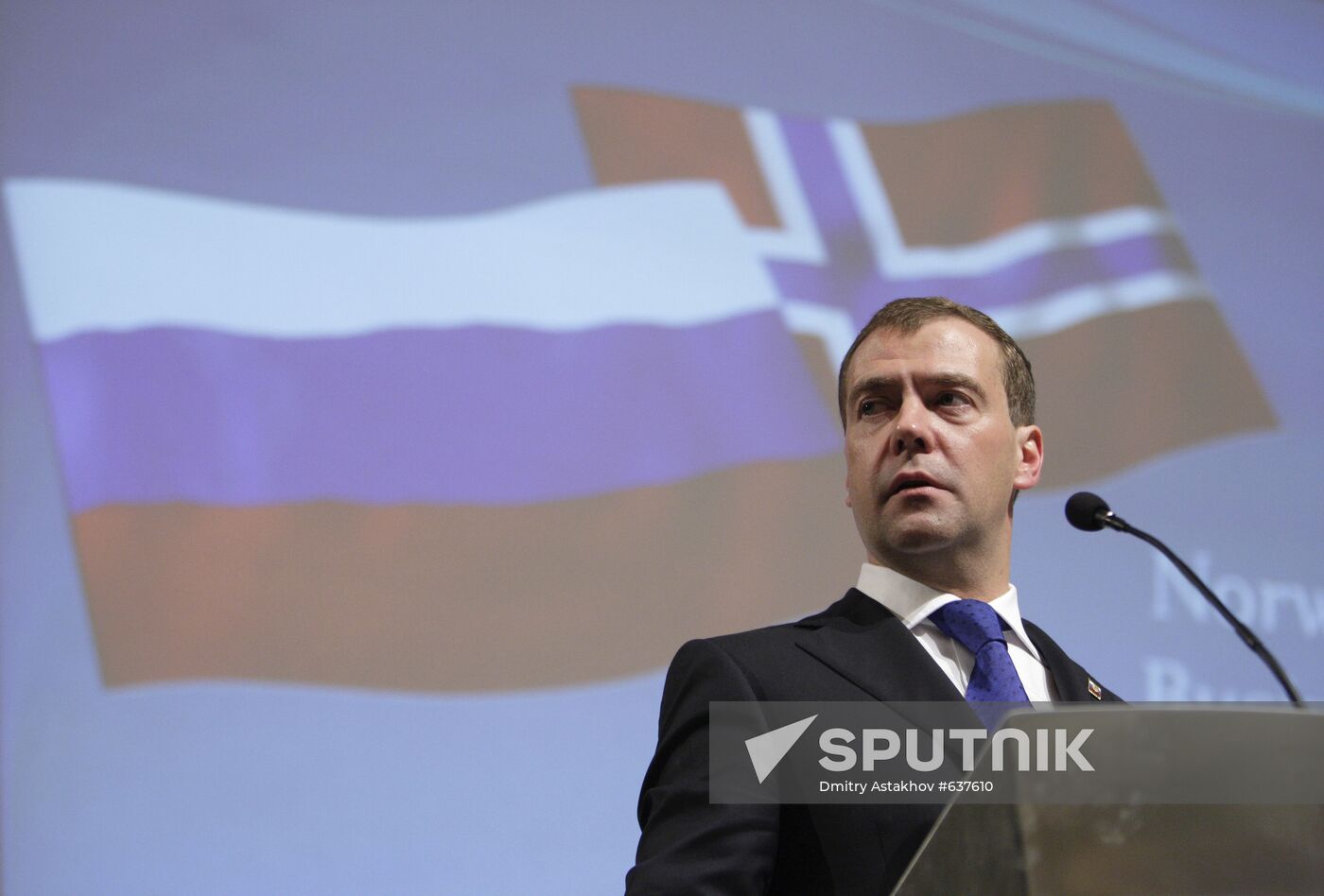 President Dmitry Medvedev visits Norway
