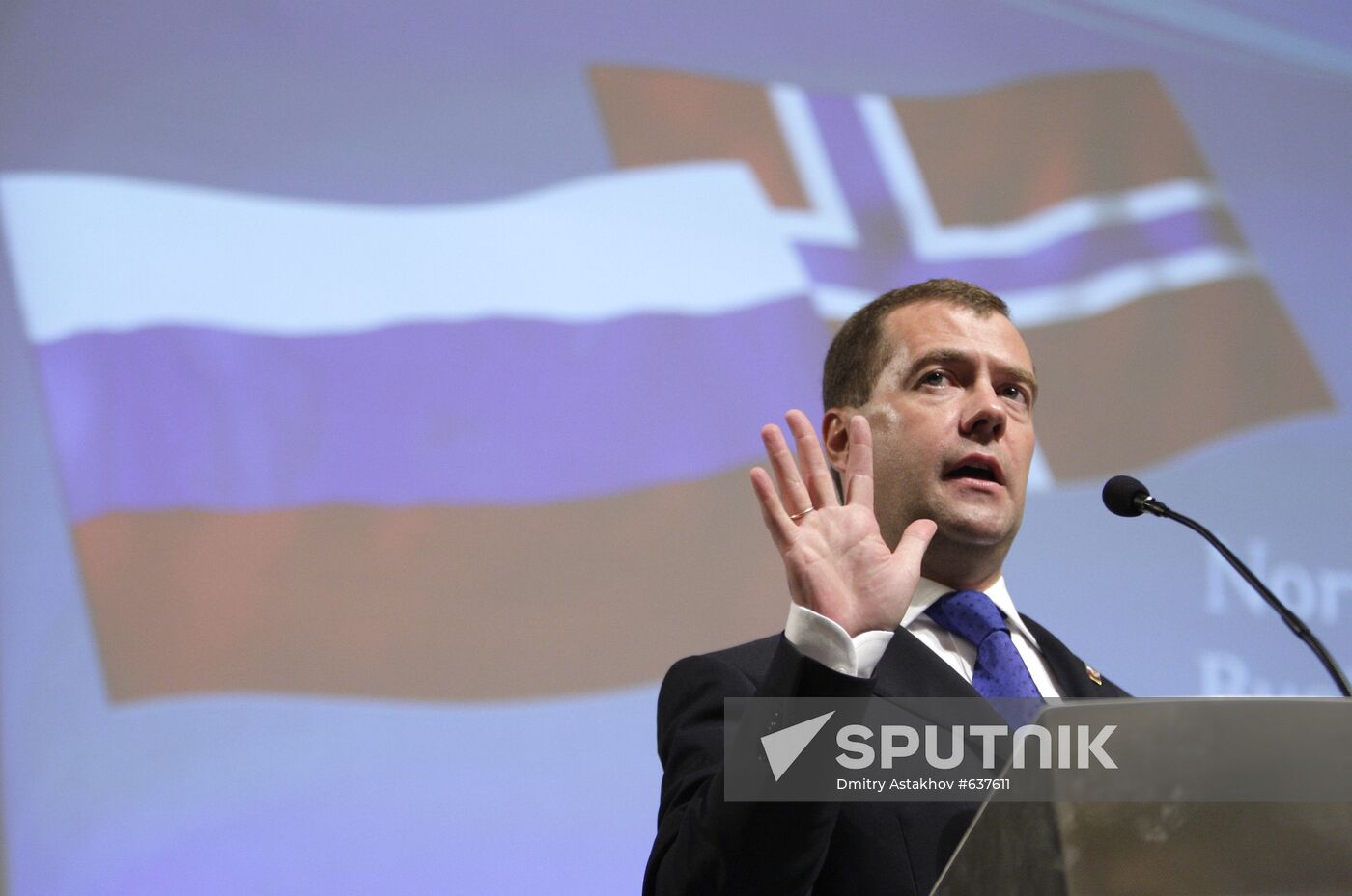 President Dmitry Medvedev visits Norway