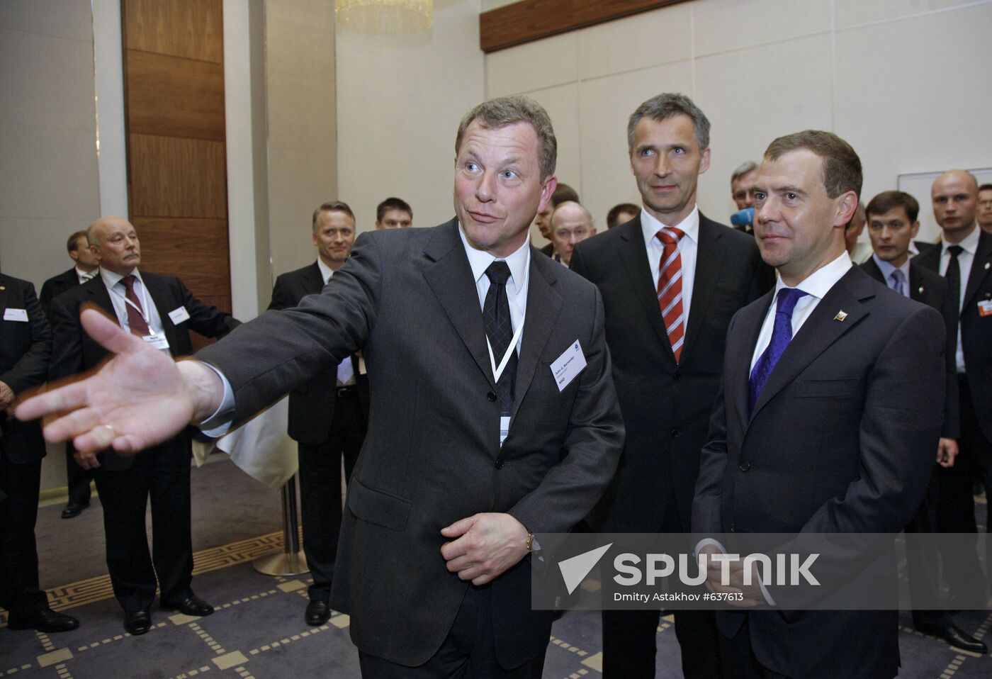 President Dmitry Medvedev visits Norway