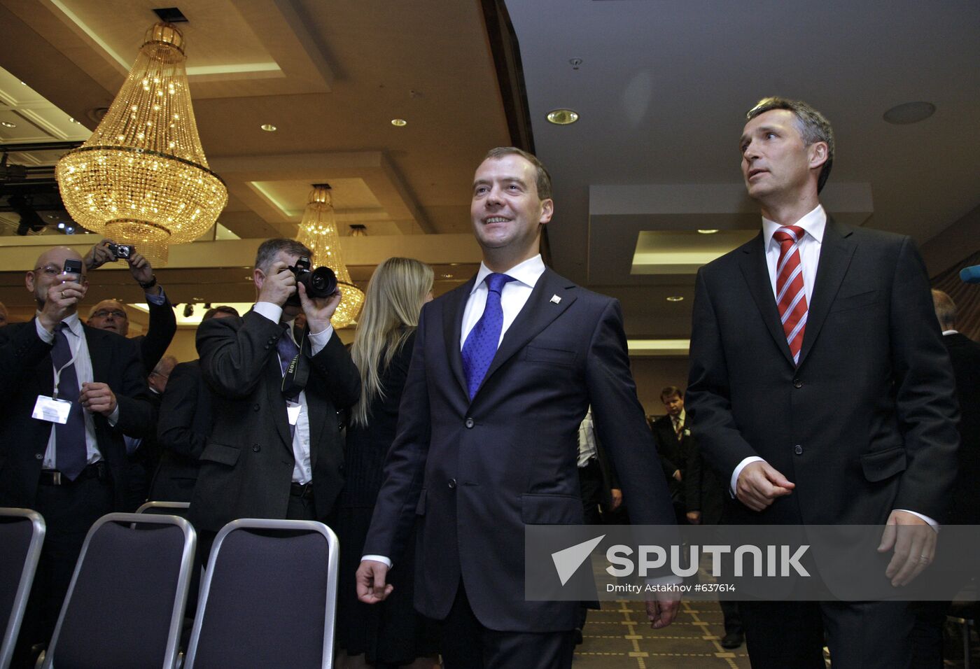 President Dmitry Medvedev visits Norway