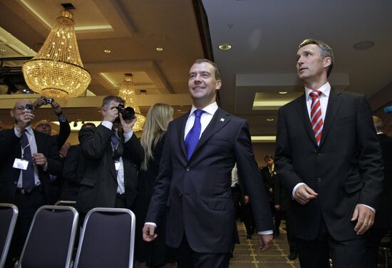 President Dmitry Medvedev visits Norway