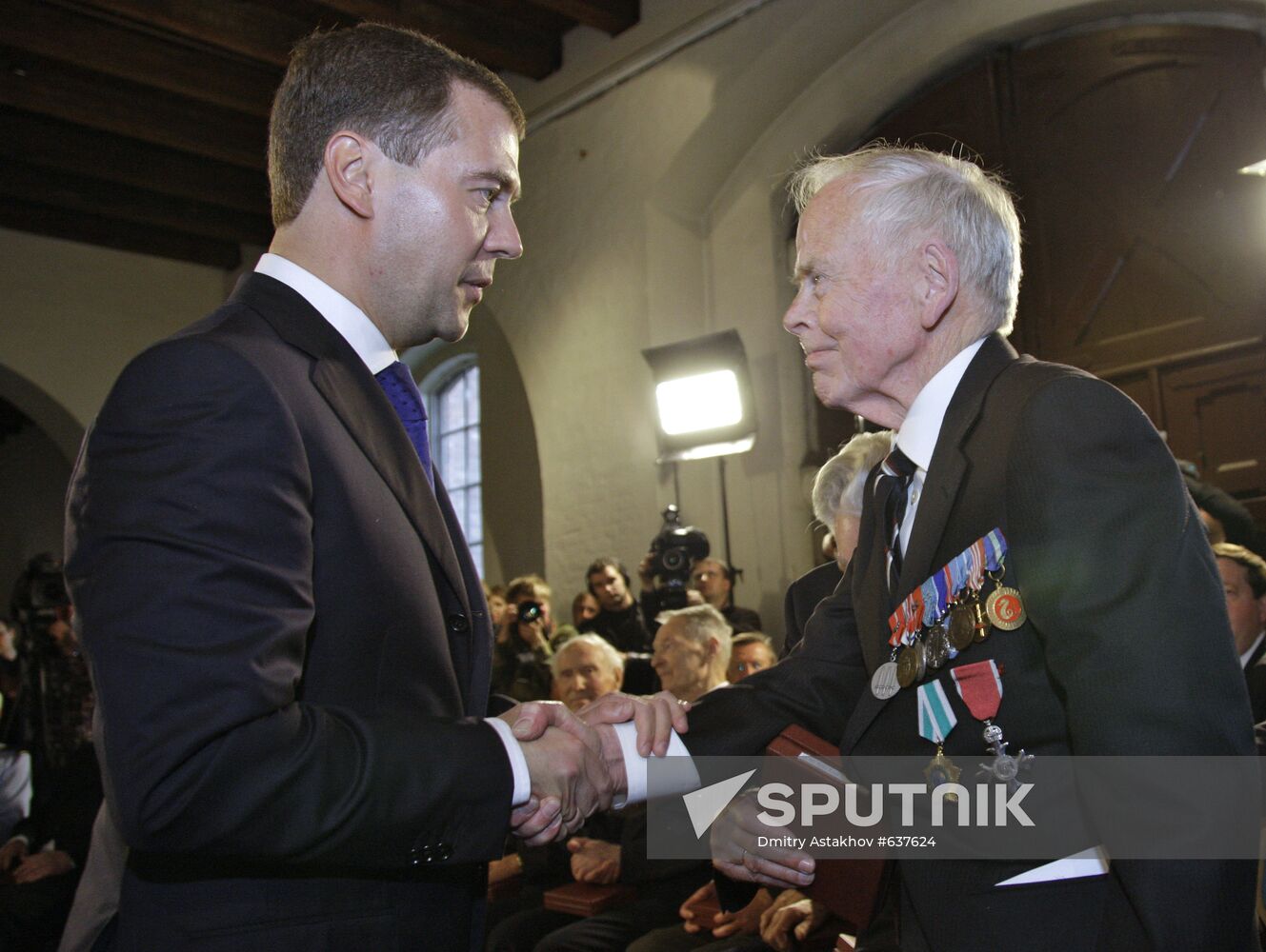 President Dmitry Medvedev visits Norway