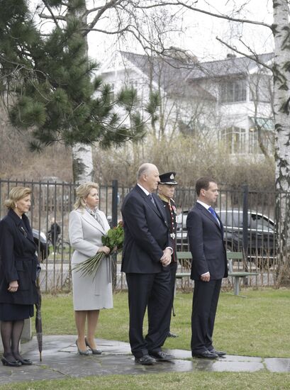 President Dmitry Medvedev visits Norway