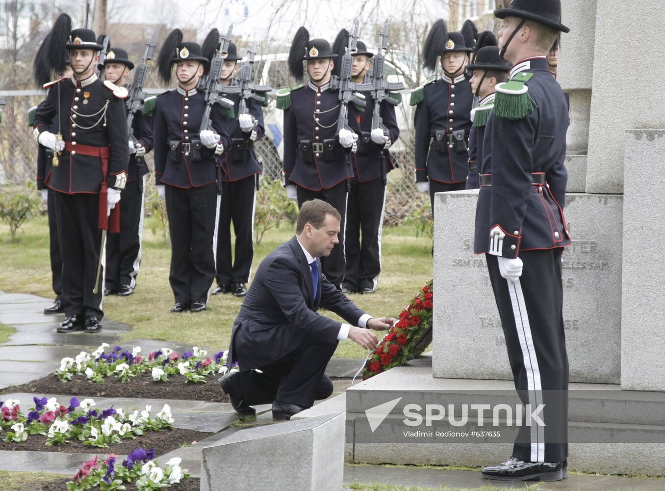President Dmitry Medvedev visits Norway