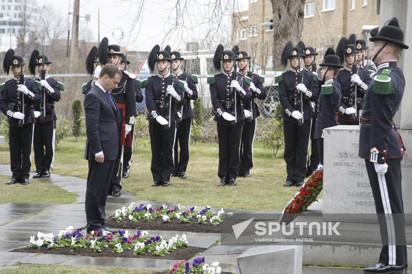 President Dmitry Medvedev visits Norway