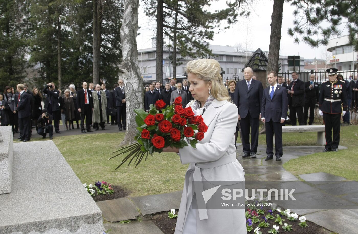 President Dmitry Medvedev visits Norway