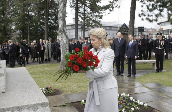 President Dmitry Medvedev visits Norway