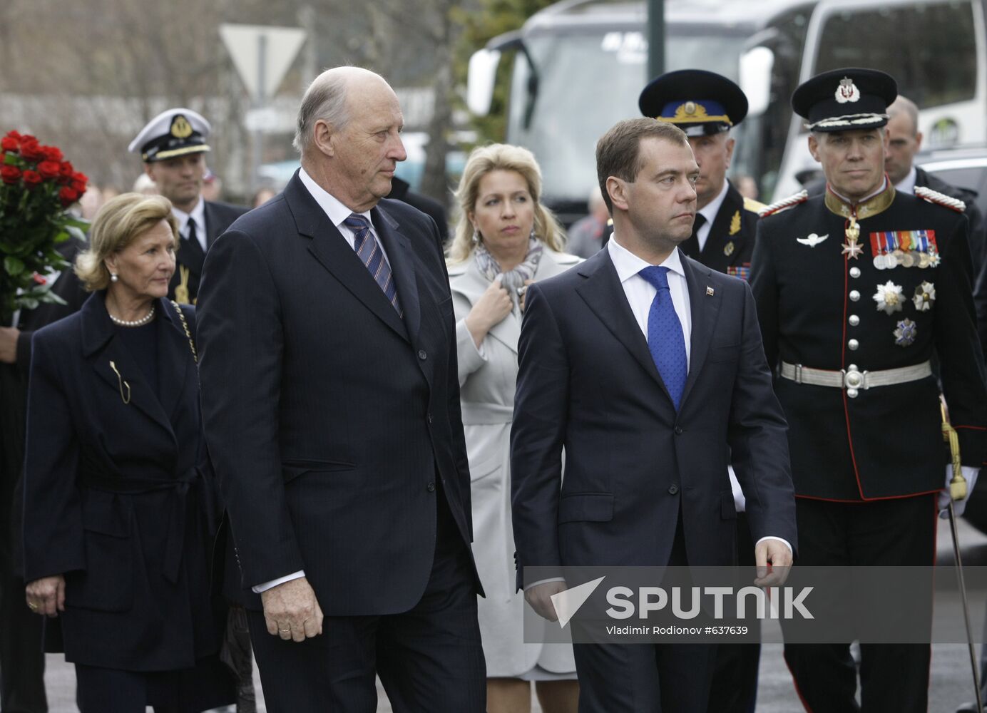 President Dmitry Medvedev visits Norway