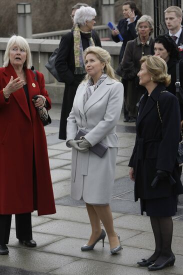 Svetlana Medvedev and Queen Sonja