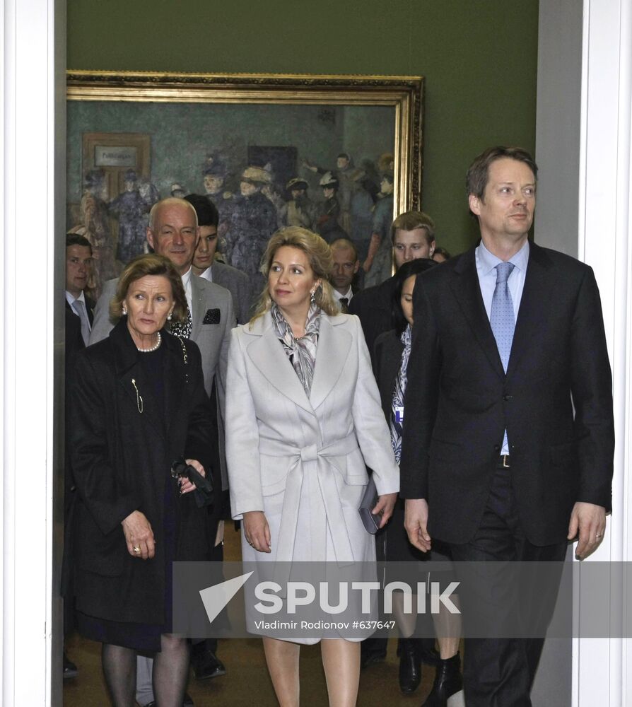 Svetlana Medvedev and Queen Sonja