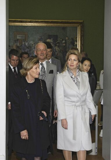 Svetlana Medvedev and Queen Sonja