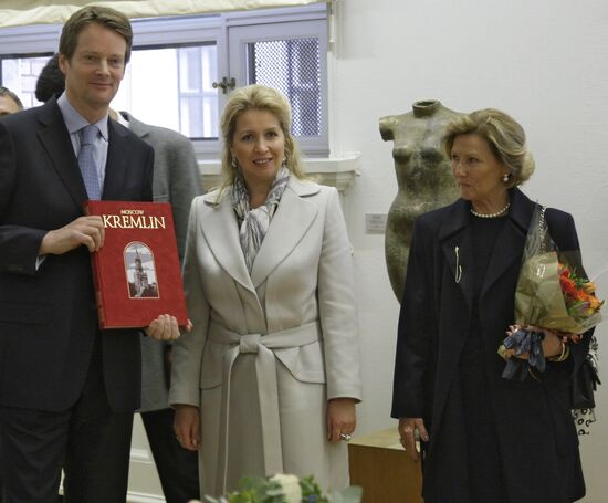 Svetlana Medvedev and Queen Sonja