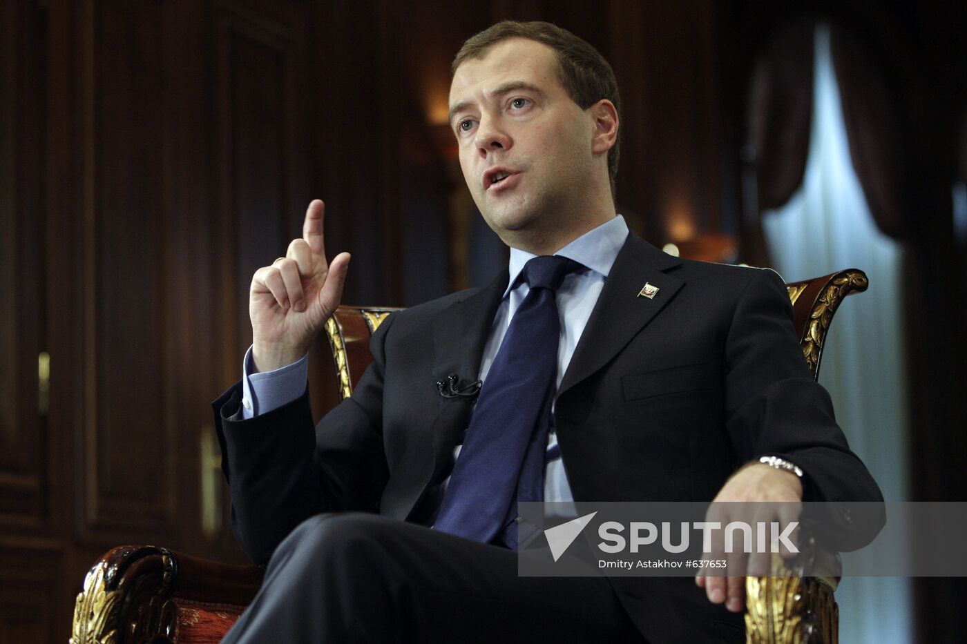 Russian President Dmitry Medvedev