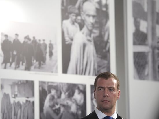 Russian President Dmitry Medvedev visits Norway