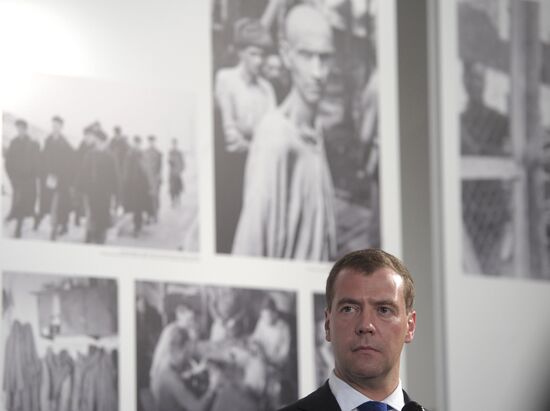 Russian President Dmitry Medvedev visits Norway