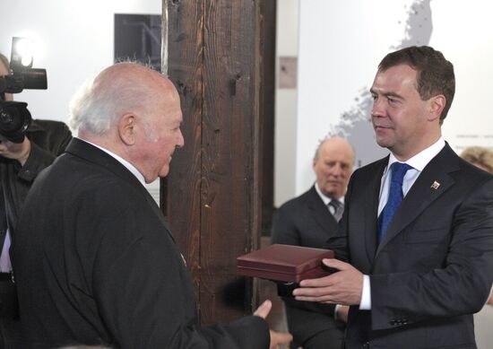 Russian President Dmitry Medvedev visits Norway
