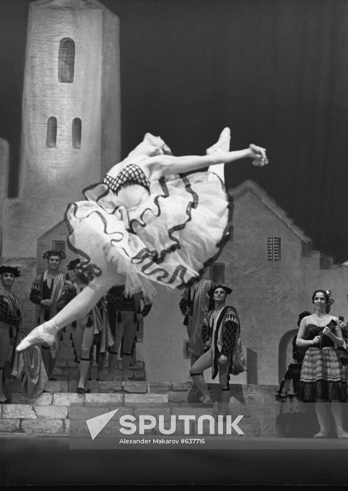Scene from "Don Quixote" ballet