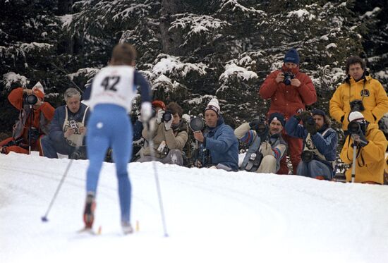 Cross country ski race