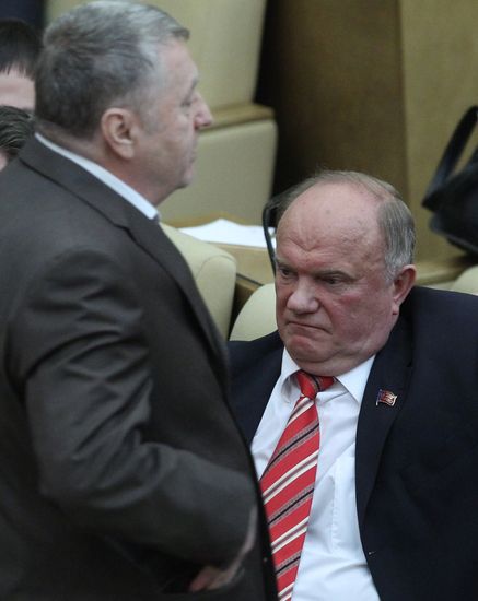 Meeting of Russian State Duma on April 27