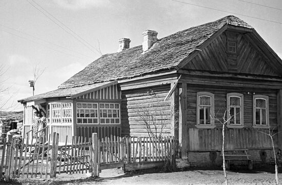 Yuri Gagarin's birth house
