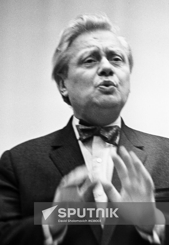People's Artist of the USSR Sergei Obraztsov