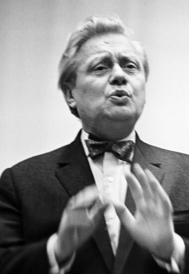 People's Artist of the USSR Sergei Obraztsov