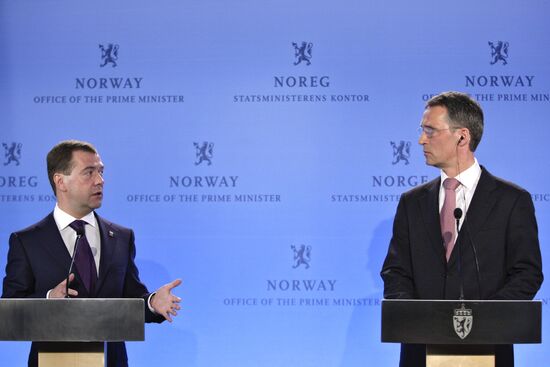 Dmitry Medvedev. Working visit to Norway. Day two