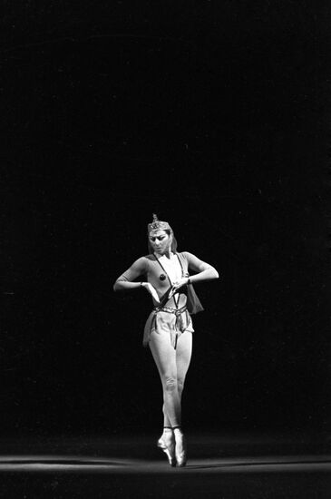 Scene from ballet "The Legend of Love"