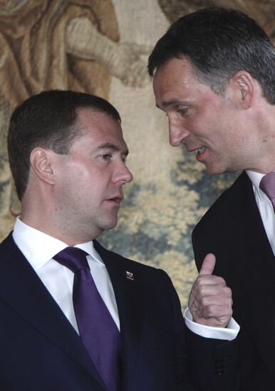 Dmitry Medvedev's visit to Norway. Day 2