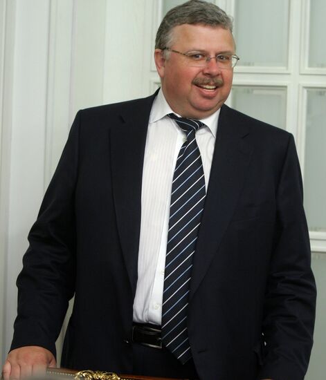 Russia's Federal Customs Service chief Andrei Belyaninov
