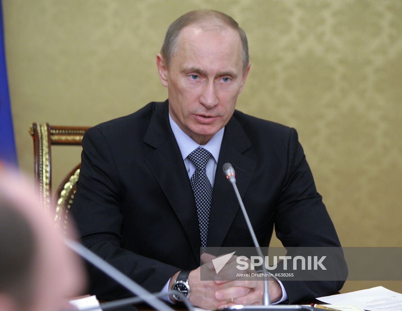 Vladimir Putin chairs meeting in Sochi
