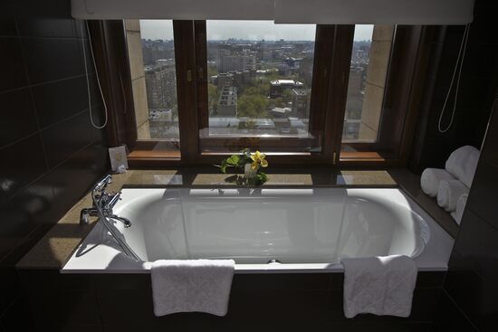 Tour of Radisson Royal Hotel, Moscow