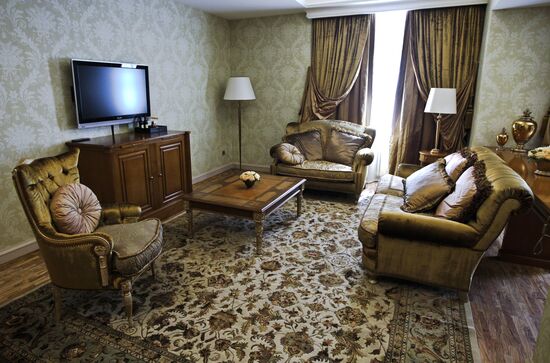 Tour of Radisson Royal Hotel, Moscow