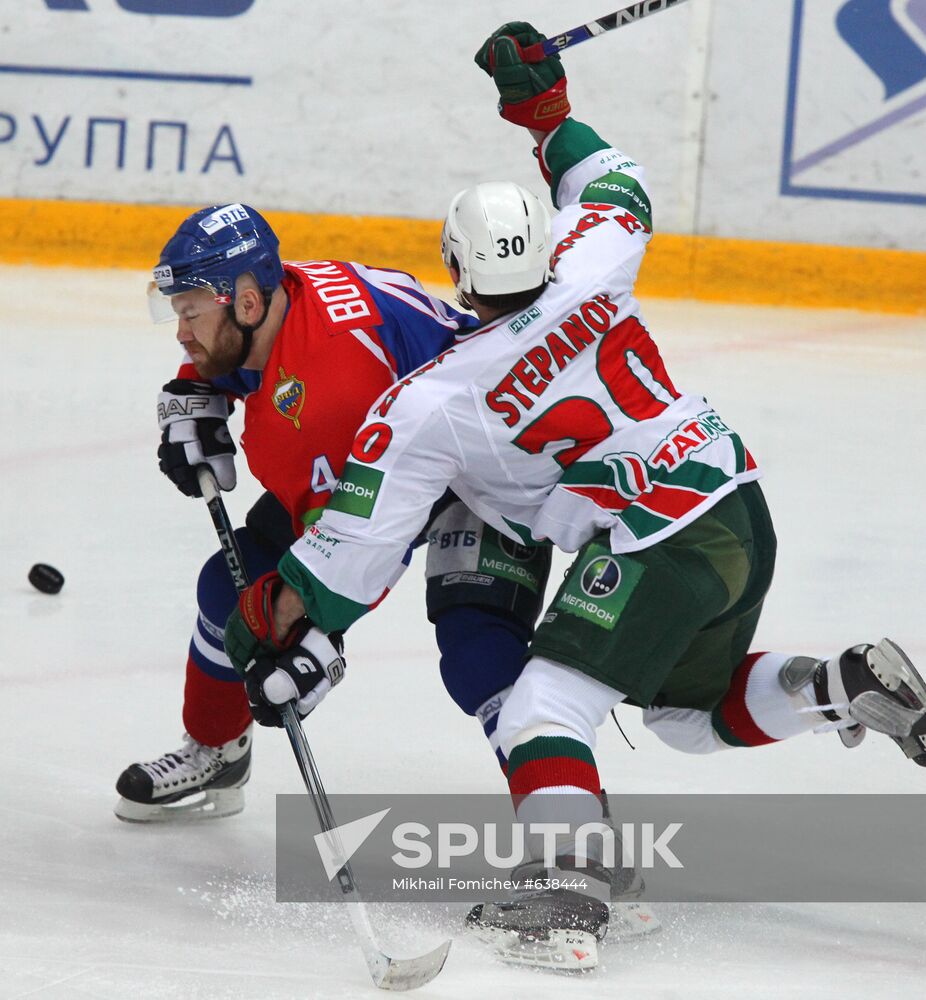 KHL playoff: MVD Moscow Region vs. Ak Bars Kazan