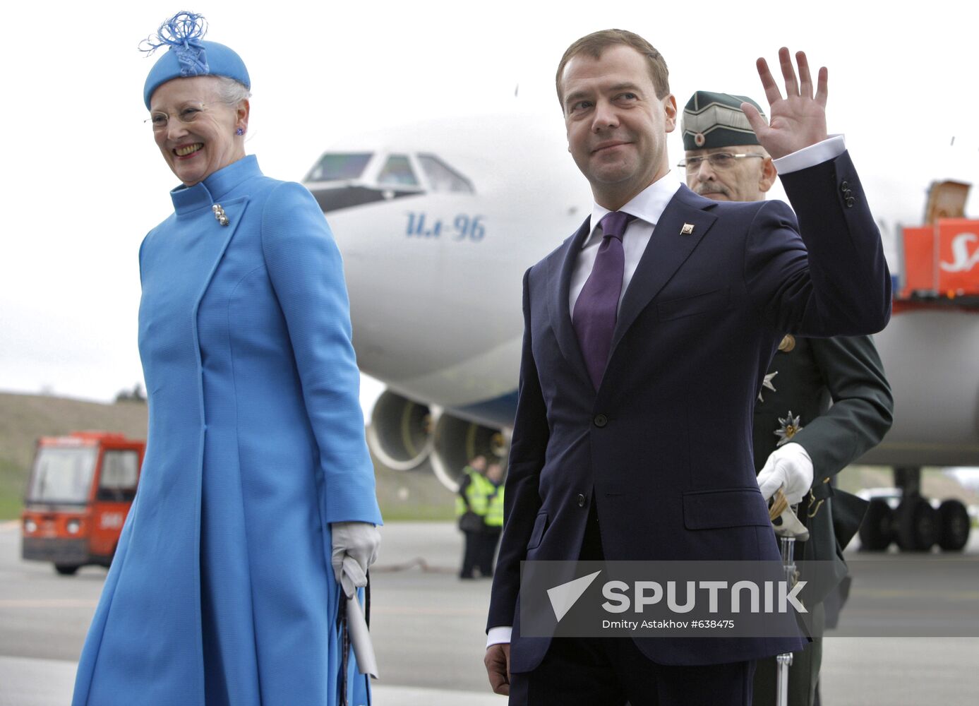 Dmitry Medvedev visits Denmark