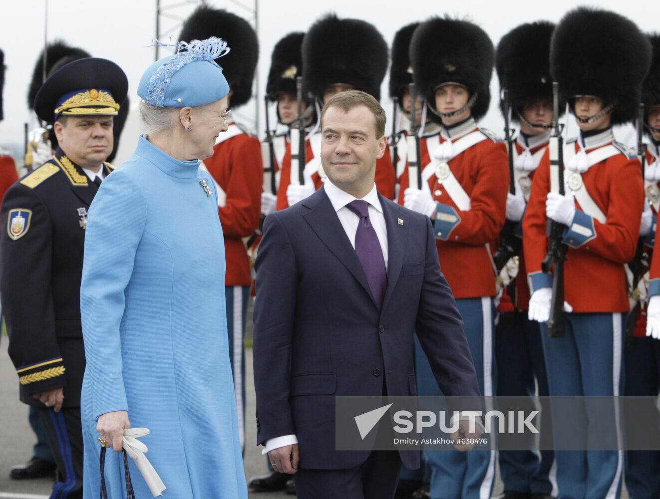 Dmitry Medvedev visits Denmark