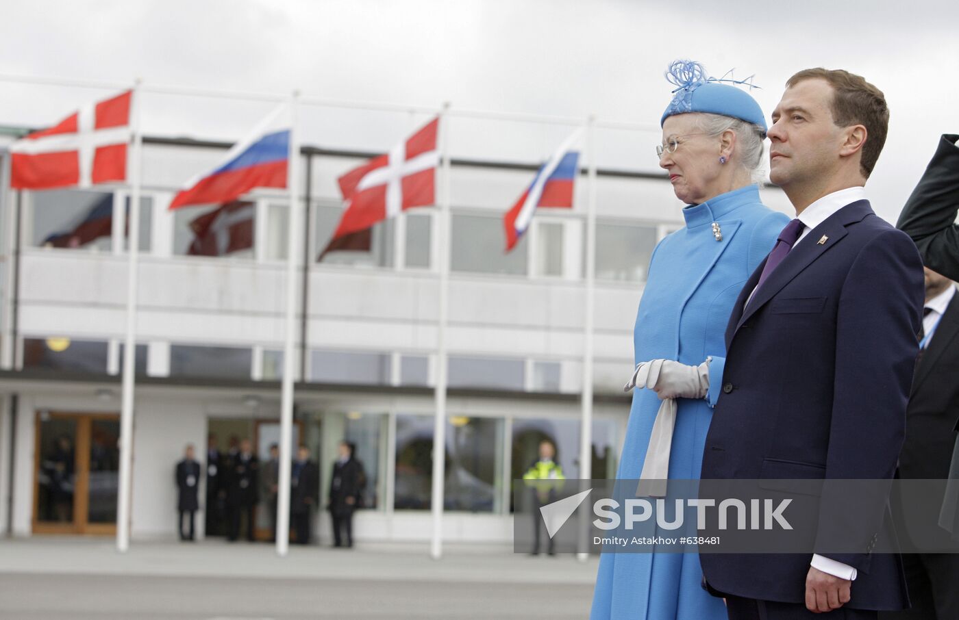 Dmitry Medvedev visits Denmark