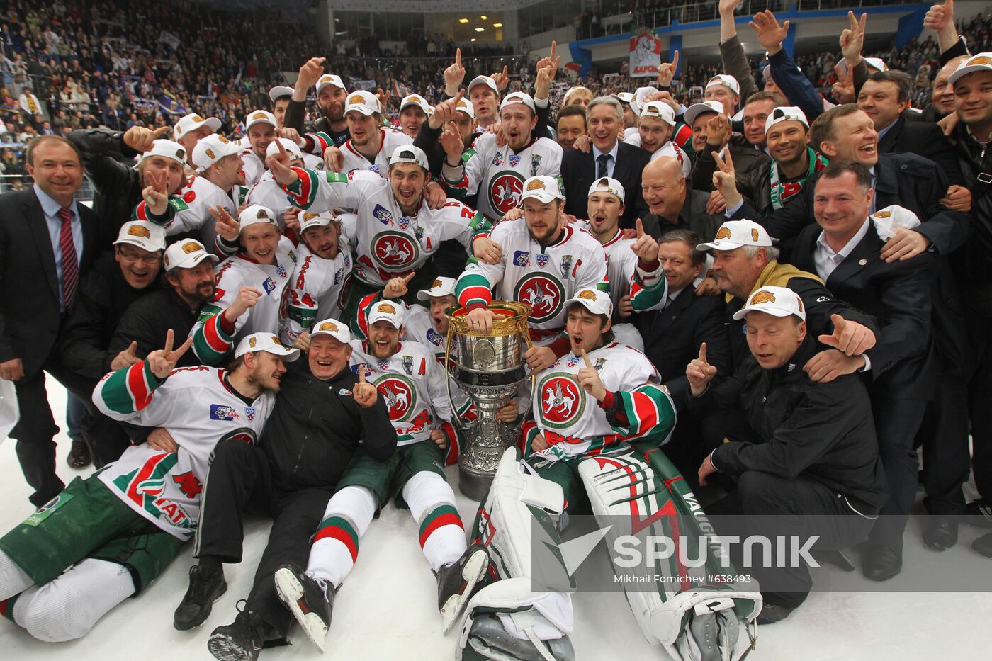 KHL playoff: MVD Moscow Region vs. Ak Bars Kazan