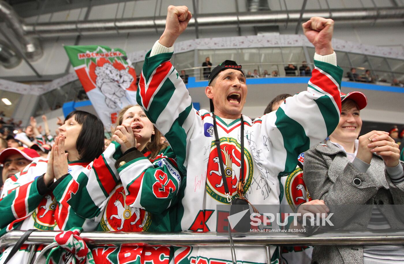 KHL playoff: MVD Moscow Region vs. Ak Bars Kazan