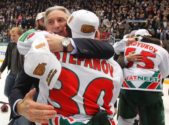 KHL playoff: MVD Moscow Region vs. Ak Bars Kazan
