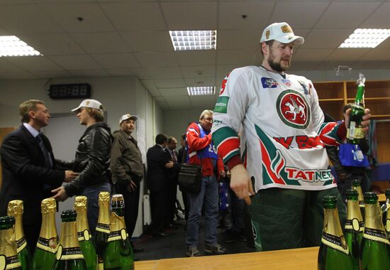 KHL playoff: MVD Moscow Region vs. Ak Bars Kazan