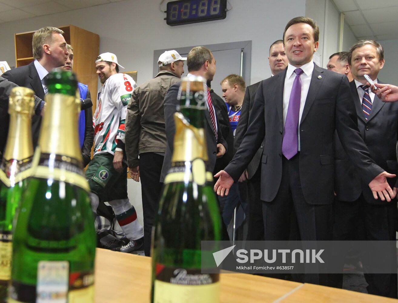 KHL playoff: MVD Moscow Region vs. Ak Bars Kazan