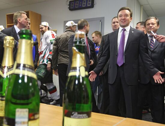 KHL playoff: MVD Moscow Region vs. Ak Bars Kazan